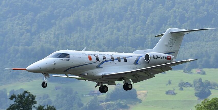 Pilatus PC 24 en vol