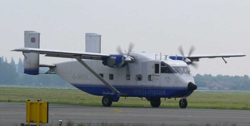 SC.7 Skyvan au décollage