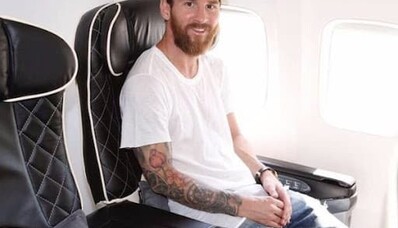 Lionel Messi’nin özel jeti