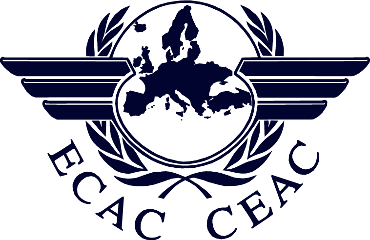AEROAFFAIRES : Location de jet privé en Europe (logo ECAC).