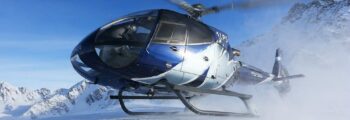 AS350 en vol