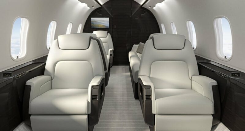**Balise alt :**

`location jet privé - intérieur luxueux du Challenger 350`