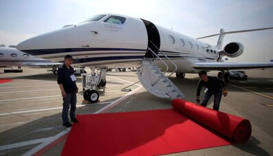 En büyük 10 milyarderin özel jetleri