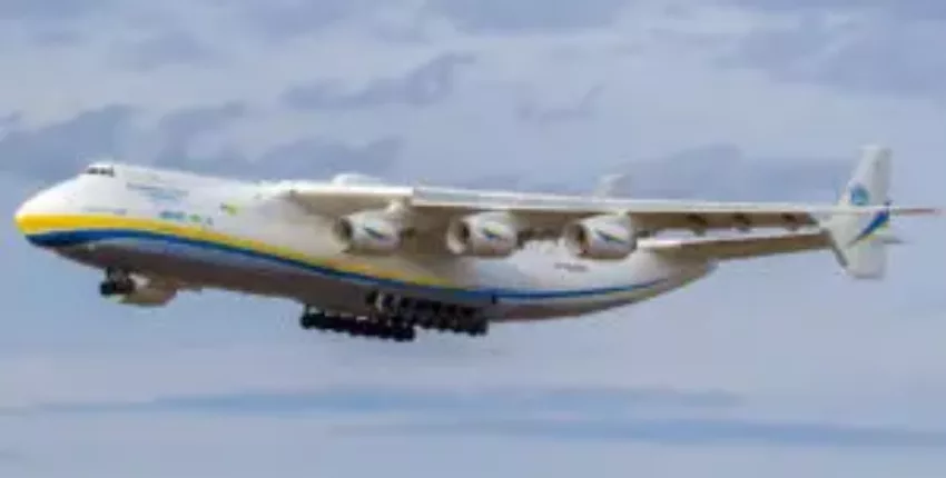 location jet privé : l'ANTONOV AN-225 en plein vol.