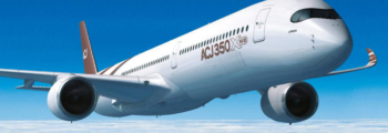 ACJ 350 en vol