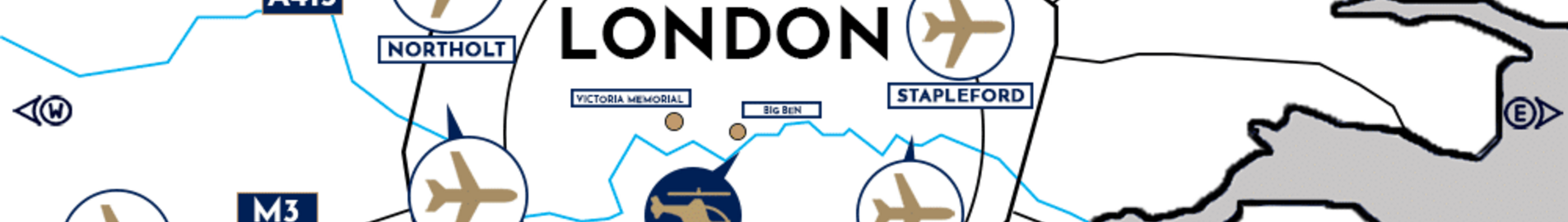 Londra’da özel jet nereye iner
