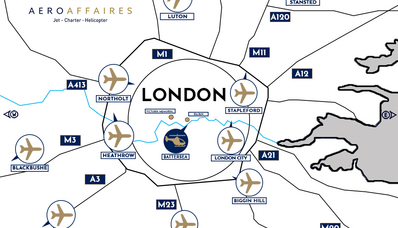 Londra’da özel jet nereye iner