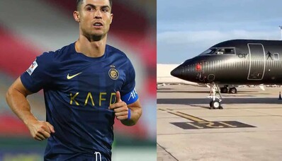 Cristiano Ronaldo kendini özel bir jetle ödüllendiriyor Global Express XRS: hava yolculuğu lüksünde son nokta