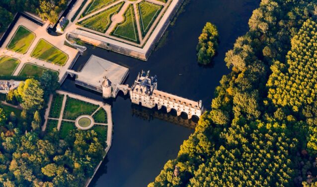 chateaux de la loire helicoptere