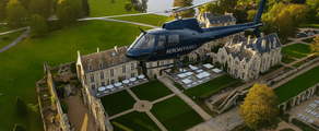 Abbaye des Vaux de Cernay: helikopter deneyimi