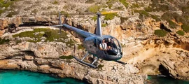 İbiza - Formentera: helikopter transferi