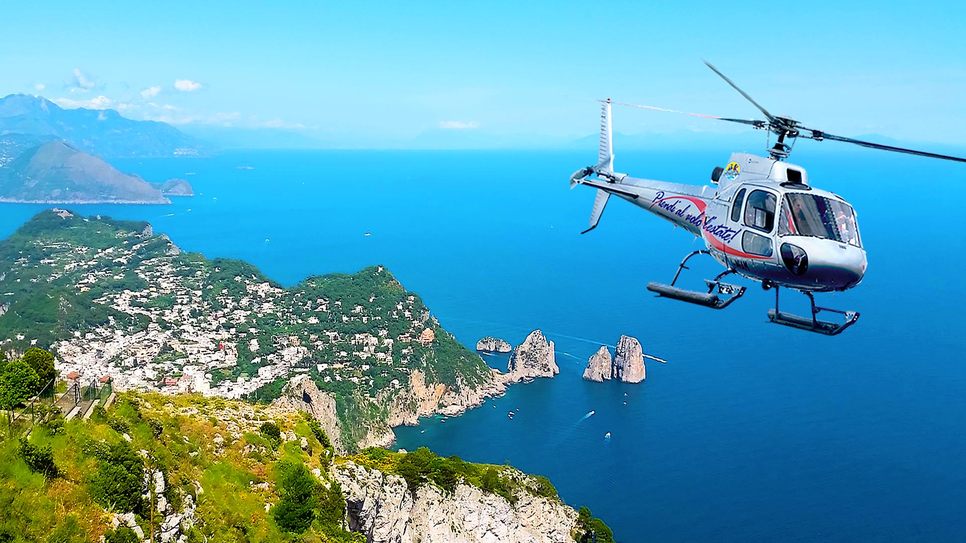 helicopter transfer capri