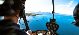 Lyon - Megève: helikopter transferi