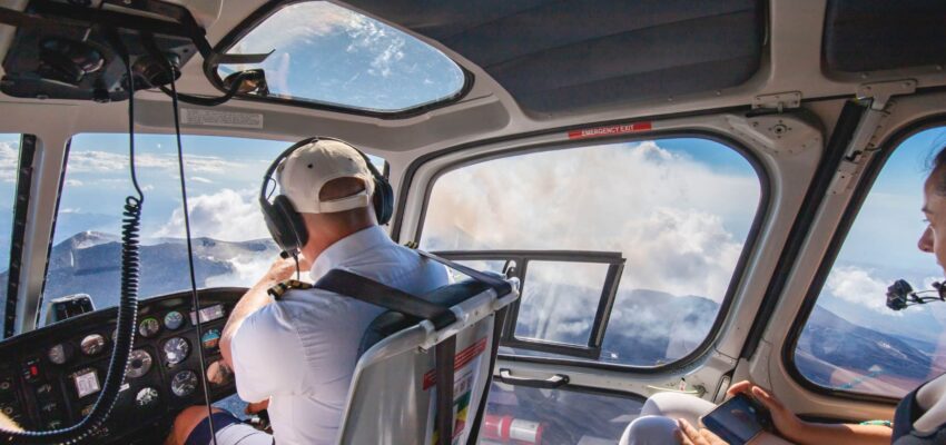 tour etna helicoptere