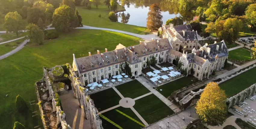 tour helicoptere AbbayedesVauxdeCernay
