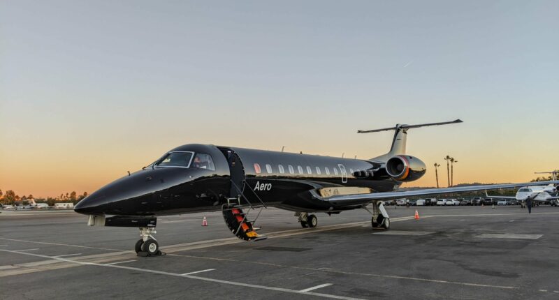 ERJ 135 vip interior