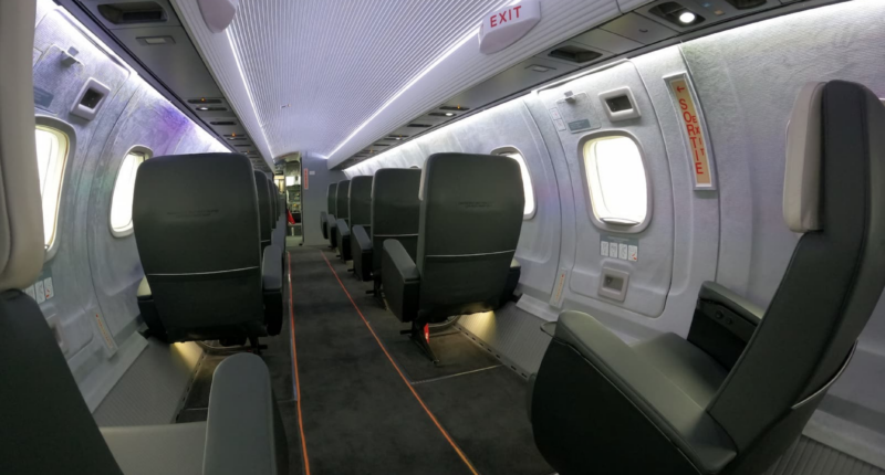 ERJ 135 vip interior