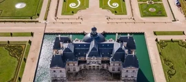 Abbaye des Vaux de Cernay: helikopter deneyimi