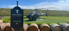 Château de Ferrières: helikopter deneyimi