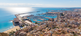 Malaga - İbiza: helikopter transferi