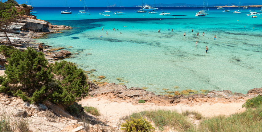 İbiza - Formentera: helikopter transferi