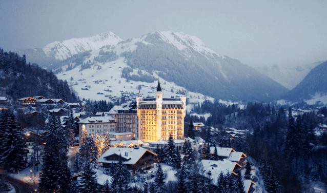 Cenevre - Gstaad: helikopter transferi