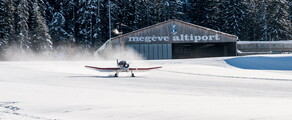 Cenevre - Megève: helikopter transferi