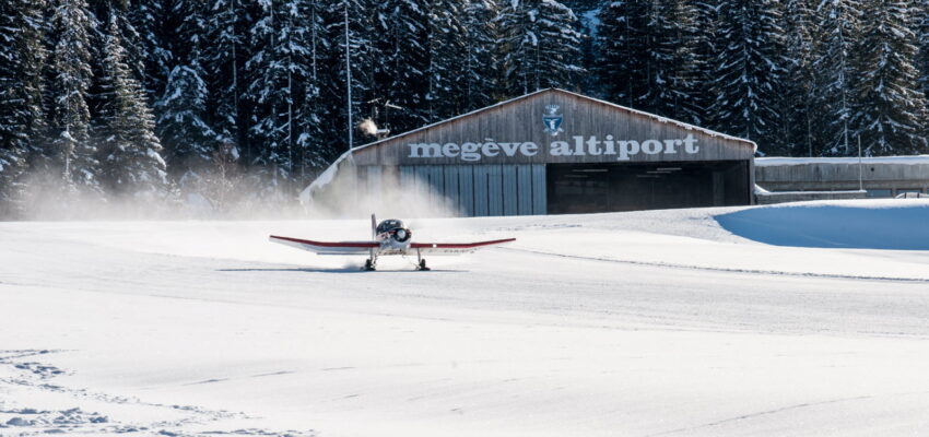 Cenevre - Megève: helikopter transferi