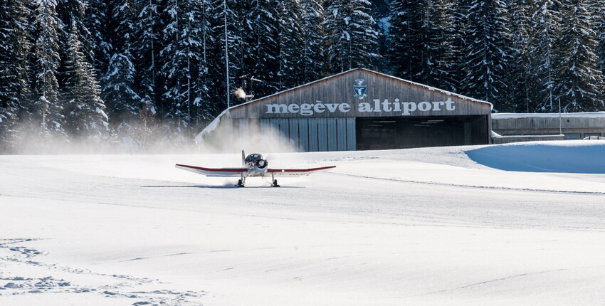 Cenevre - Megève: helikopter transferi