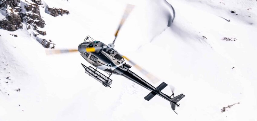 Lyon - Megève: helikopter transferi