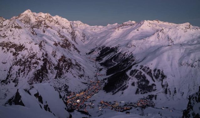 Cenevre - Val d'Isère: helikopter transferi