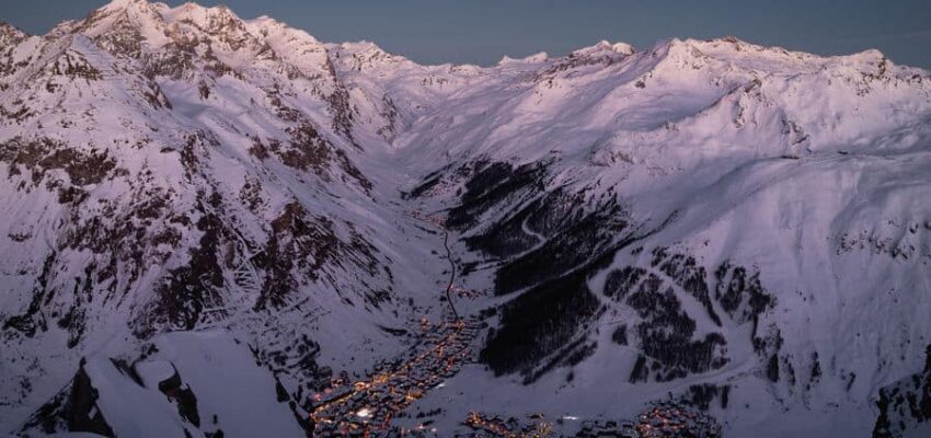 Cenevre - Val d'Isère: helikopter transferi